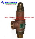 Safety relief valve ใช้กับ น้ำ ลม Pressure 0-40 bar size 1/2